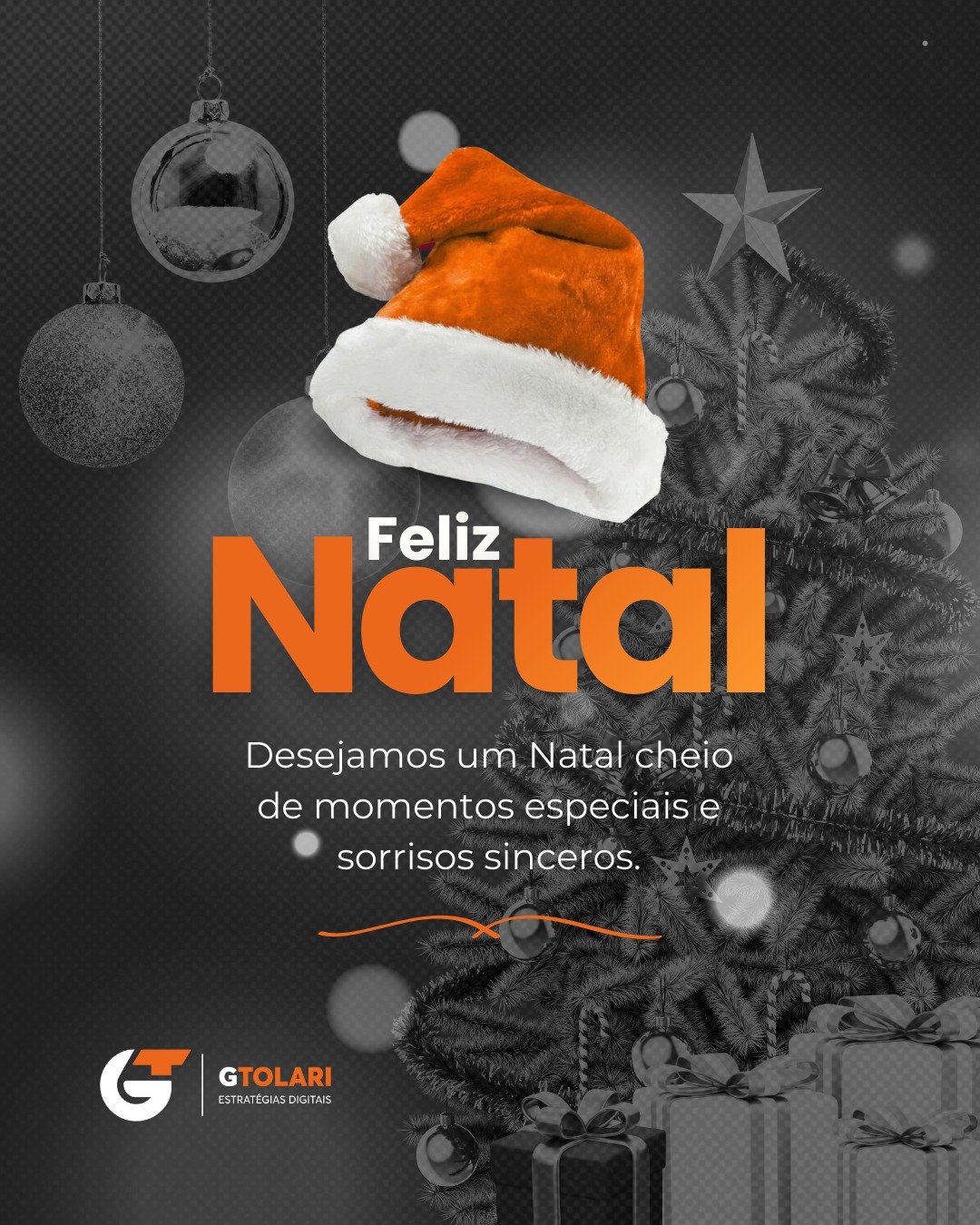 Tempo de celebrar conquistas e renovar as energias. 🎄

O Natal é uma pausa especial para olharmos para trás com gratidão por tudo o que construímos. Cada projeto e cada estratégia traçada ao longo do ano nos trouxe até aqui, e nada disso seria possível sem confiança e parceria.

Desejamos que o seu Natal seja iluminado, cheio de harmonia e que sirva de inspiração para tudo o que vamos realizar juntos no próximo ciclo.

Um Feliz Natal de toda a equipe GTOLARI para você e sua família!

#Natal2025 #GTOLARI #EstratégiaDigital #Parceria #Sucesso